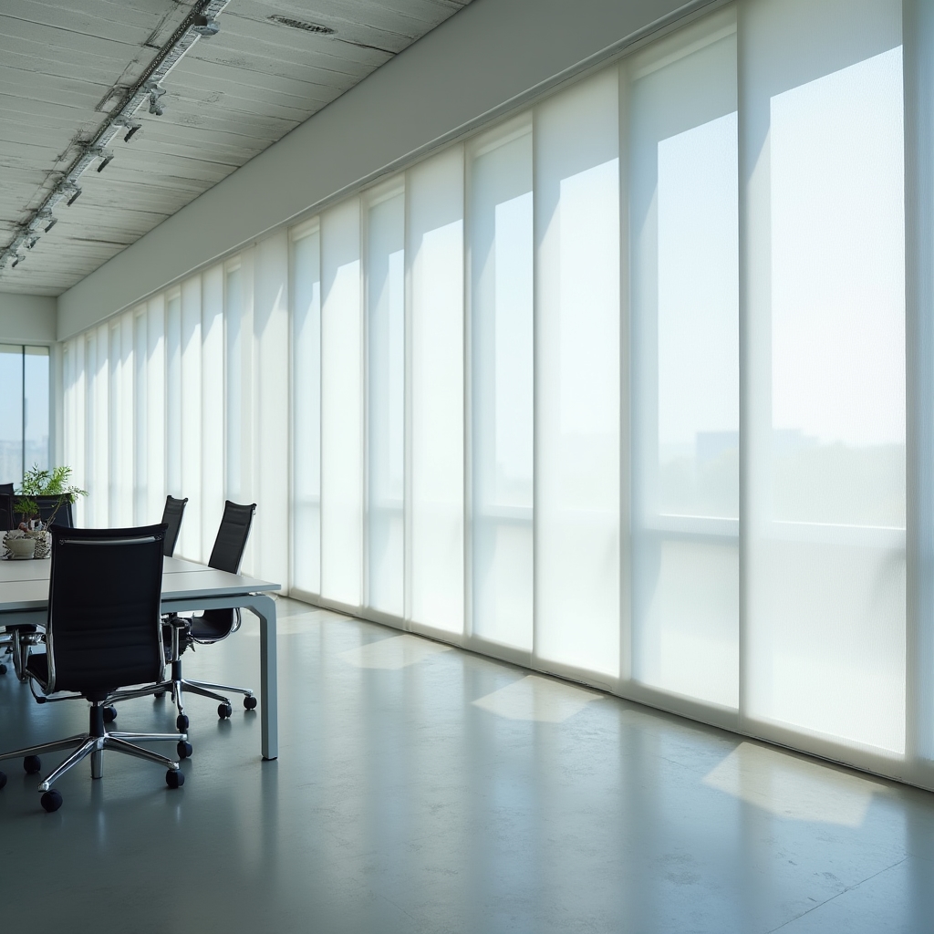 Москитные сетки в офисном помещении