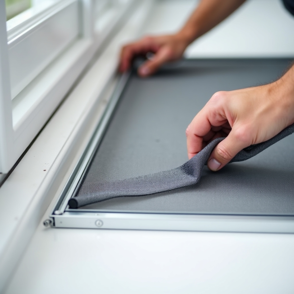 Замена полотна на существующей рамке